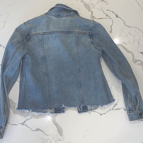 Levi’s Distressed Jean Jacket - Picture 2 of 3